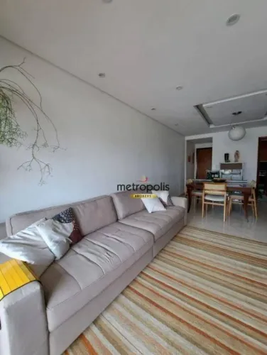 Apartamento com 3 dormitórios à venda, 90 m² por R$ 776.500,00 - Centro - Santo André/SP