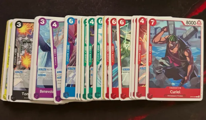 Cartas one piece OP16 - cartas raridade comum set completo
