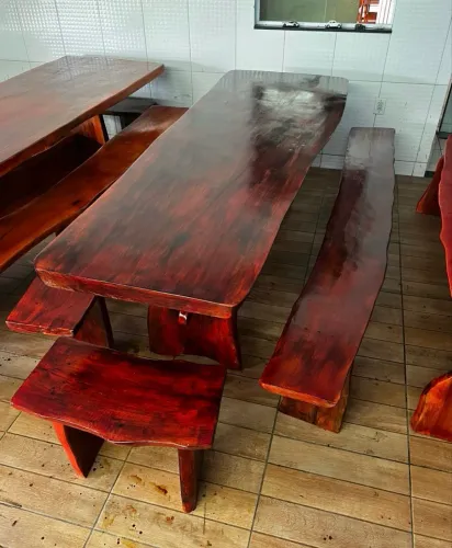 Mesa rústica