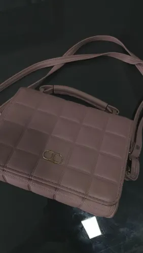 Bolsa tira colo rosa nova.