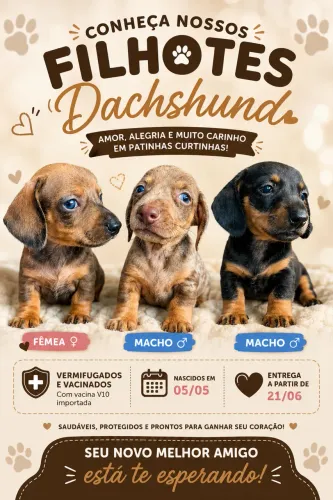 Filhote Basset | dachshund