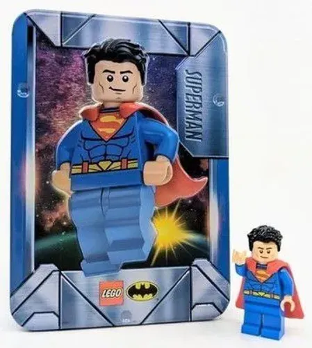 Lego Minifigure Superman Latinha