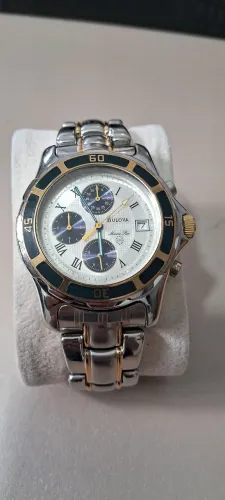 Relógio bulova clássico dos anos 90