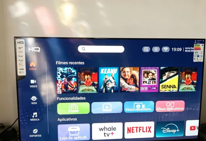 TV 43 POLEGADAS SMART ( R$ 870 )