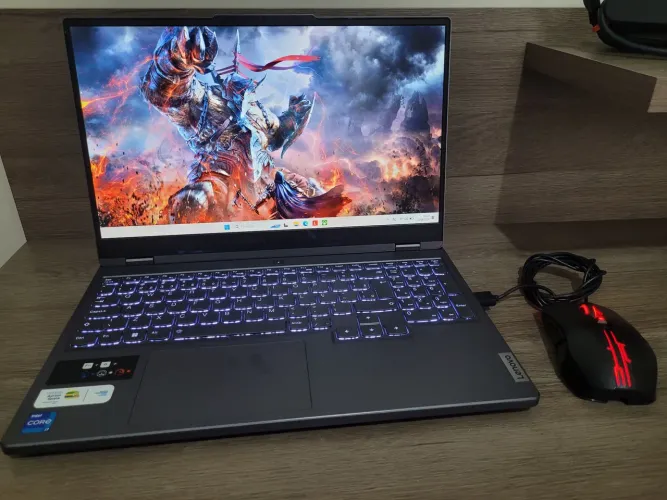 Notebook Gamer Lenovo Legion 5 | i7 12ª Gen | RTX 3060 | 16 GB RAM | 2.5 TB SSD