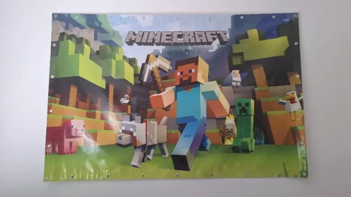 Banner Decorativo MINECRAFT