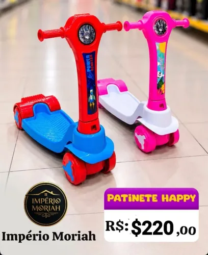 Patinete para criança infantil