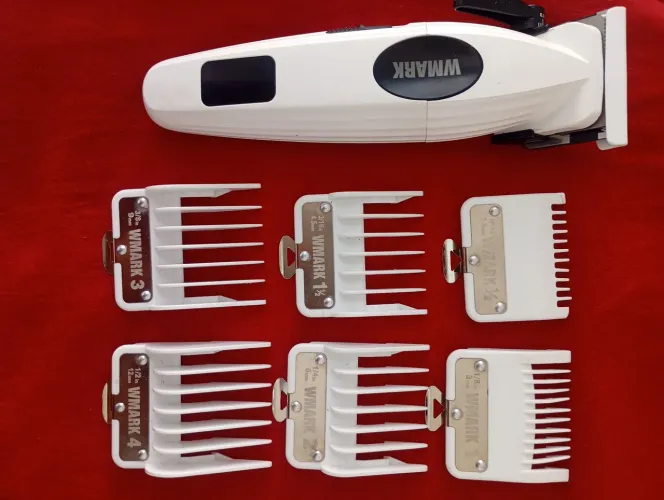 OPORTUNIDADE!! KIT WMARK COMPLETO (CLIPPER, ACABAMENTO E SHAVER) USADAS 15 DIAS DE CURSO