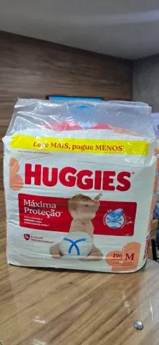 Fralda Huggies Supreme Care M 196 Unidade