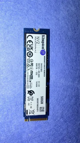 SSD NVMe M.2 500GB Kingston NV2 - Alta velocidade | Perfeito estado - 99% SAÚDE