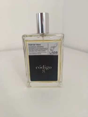 Perfume Código 8 lab8 melhor inspirado no Armani code, volumetria 90-100 sem caixa