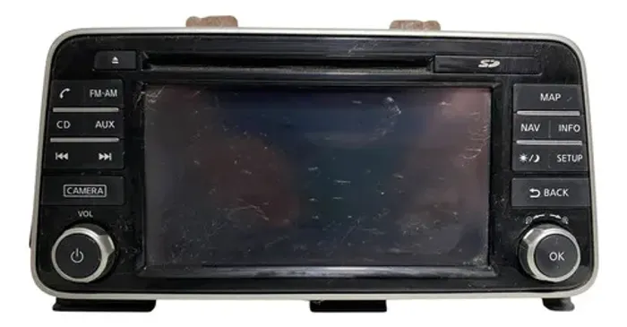 Central Multimídia Nissan Kicks 2017/20 Preto