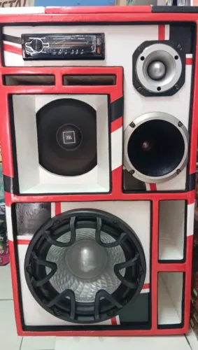 Caixa Bob Grande Completa! Troco em JBL Boombox