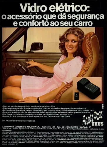 Antigo Motor Vidro Elétrico Universal
