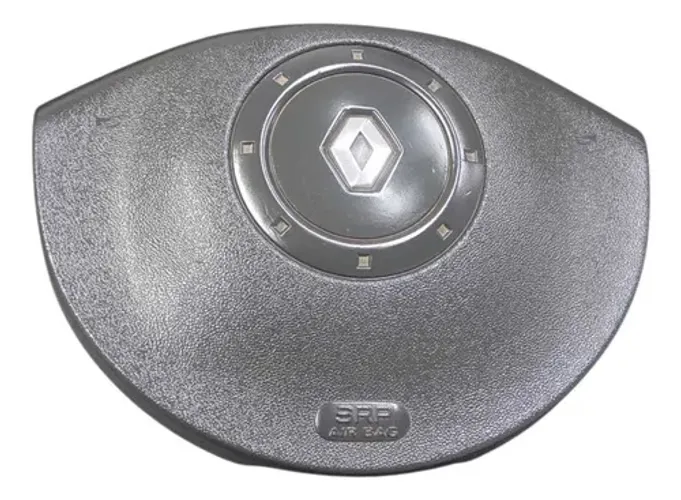 Tampa Buzina Volante C/air Bag Megane 2007/10 Preto