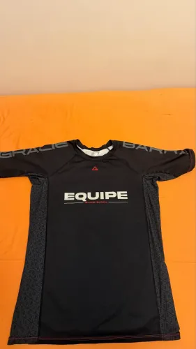 RASHGUARD ranqueada Gracie Barra - Preta