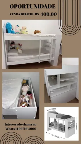 Cama Beliche com Box