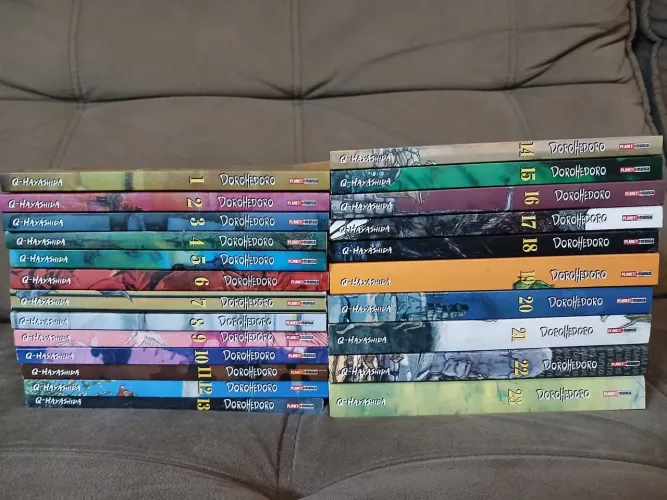 Coleção completa dorohedoro 1 ao 23 ATENÇÃO - DETALHE LEIA O ANÚNCIO 