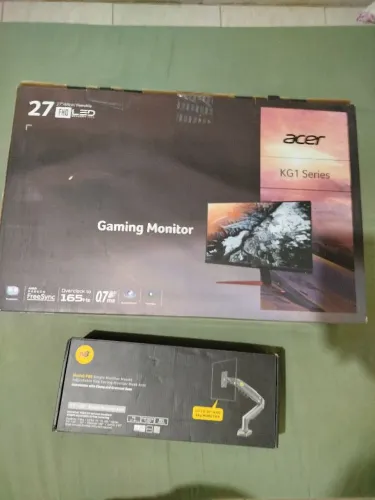 Monitor gamer 27 Acer mod:KG271 + suporte articulado