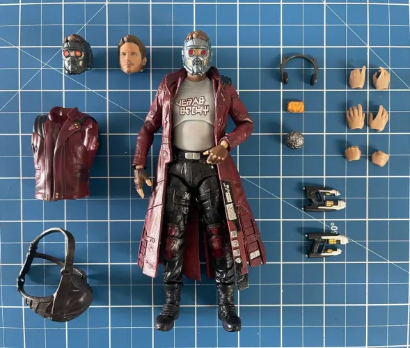 Star Lord / SH Figuarts original + Customização