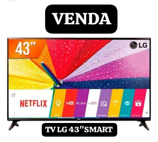 Vende-se uma tv LG 43" Smart