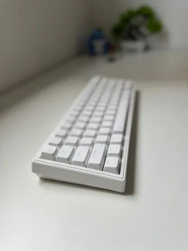 Teclado Rise Mode Gamer GM1 Pro branco novo (garantia e parcelamento) 