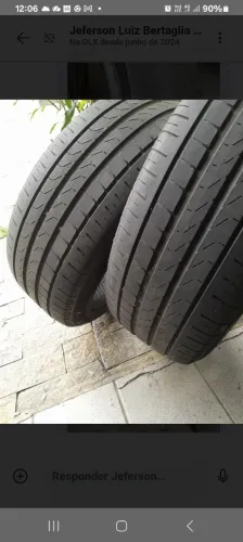 Par de Pneus P7 Pirelli