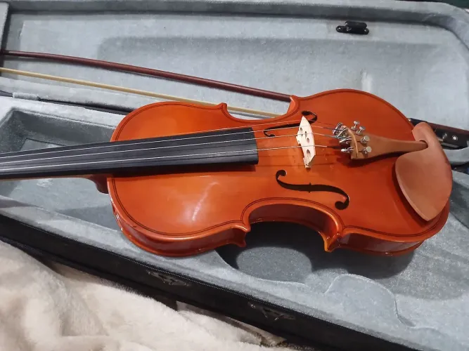 ? Violino Hofma HVE241 4/4 Completo + Estojo e Breu