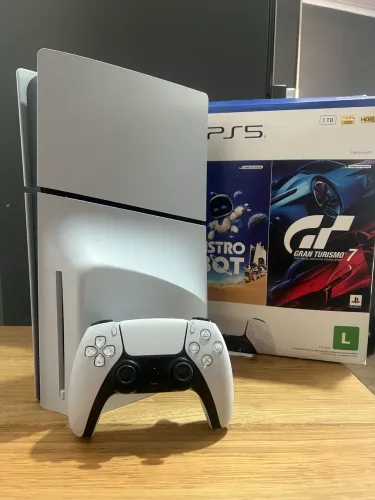 Ps5 Slim - Mídia Física 1T
