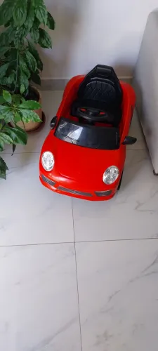 Carrinho elétrico infantil porsch 12v, até 30kg. Promoção!