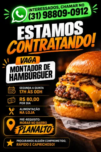 Montador de hamburguer