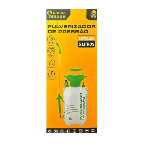 Lacrado Pulverizador de Pressão 5L OIVIDA OU5259