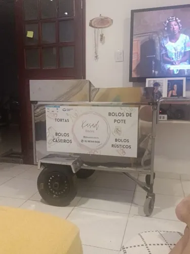 Carrinho de venda ambulante