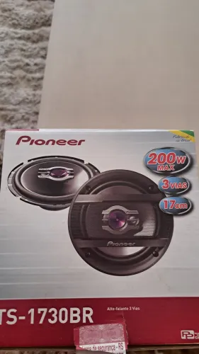 2 pares Auto Falante Pioneer
