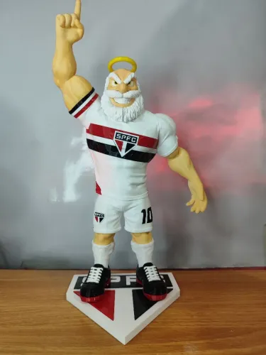 Mascote do São Paulo Impressão 3D