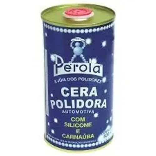 Pérola cera Líquida Automotiva Polidora Com Silicone 500ml