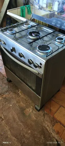 Fogão 5 bocas funcionando