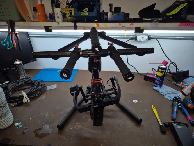 Gimbal DJI Ronin-M funcionando