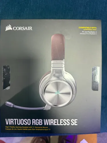 Fone Corsair Virtuoso - marrom