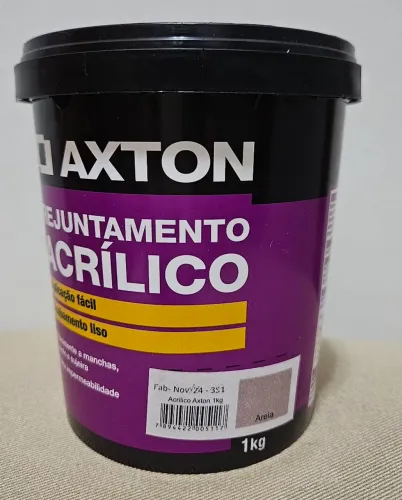 Rejuntamento acrílico Axton 1kg (areia)
