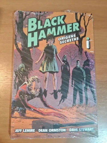 Black Hammer - coleção completa HQ - Jeff Lemire - volume 1 ao 4.