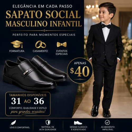 Sapato masculino