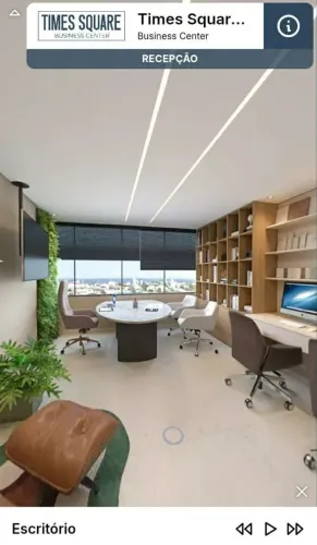 Sala comercial na planta para repasse do Ed. Times Square
