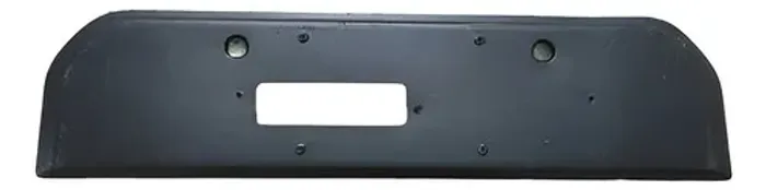 Suporte Moldura Placa Traseira Fiat Strada 2013 A 2020 Cinza-escuro