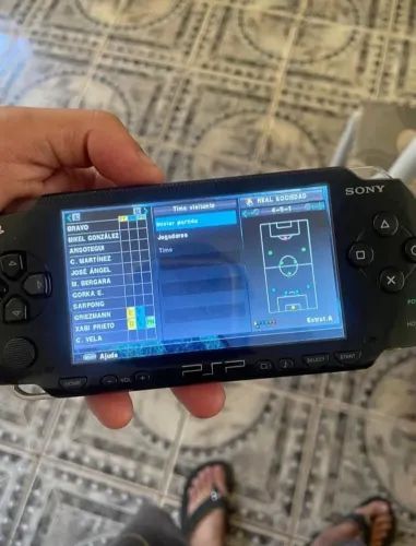 PsP - vídeo game portátil em perfeito estado raridade
