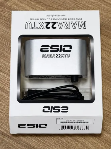 Interface de Áudio ESIO MARA22XTU - Seminova