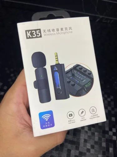 Microfone de lapela para celular- sem fio - entrega grátis