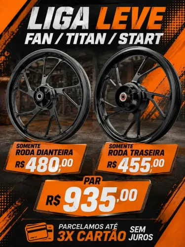 PROMOÇÃO LIGA LEVE FAN/START/TITAN