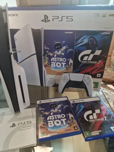 PLAYSTATION 5 1TB MÍDIA FÍSICA (NA GARANTIA)