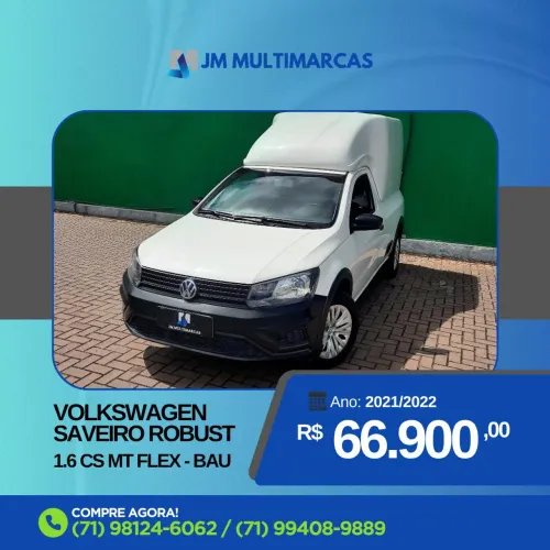 Volkswagen Saveiro Robust 1.6 Total Flex 8V 2022